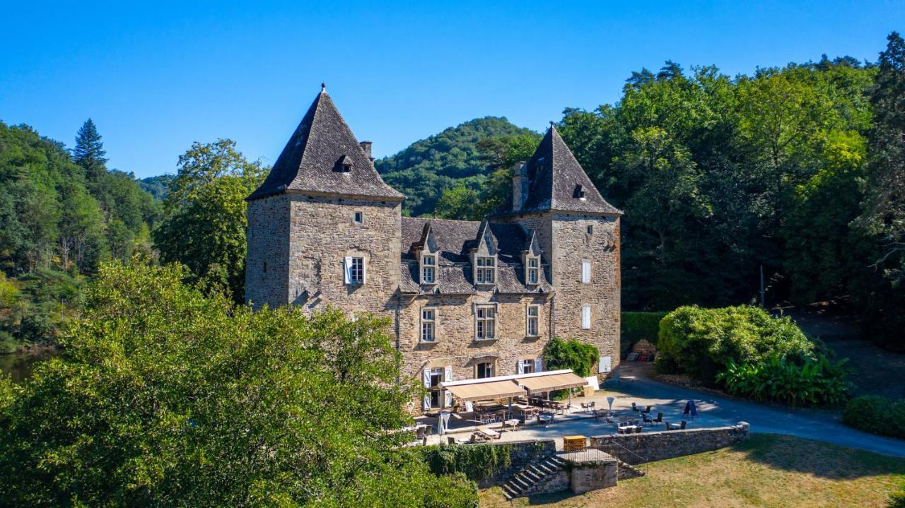 Camping Le Chateau Du Gibanel Saint-Martial-Entraygues Exterior photo